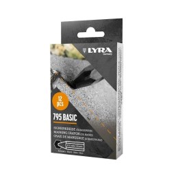 Kredka lubryka woskowa Economy 795 czarna (12szt)