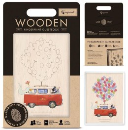 Księga gości weselnych na odciski palców Ślub