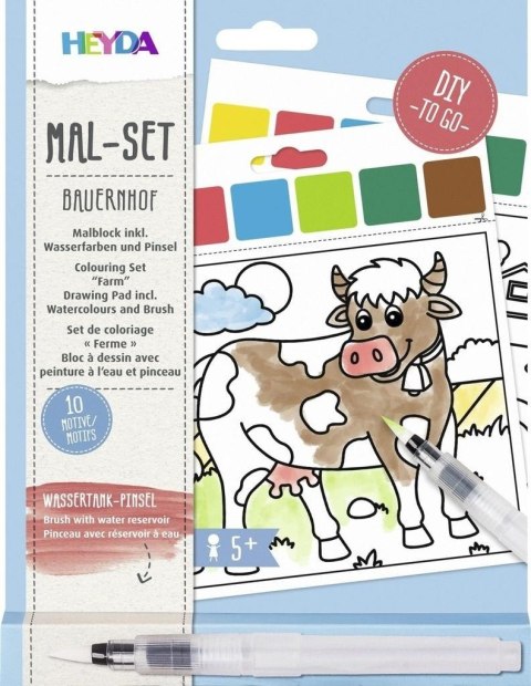 Malowanka wodna - Farma