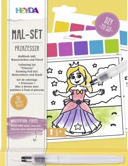 Malowanka wodna - Księżniczki