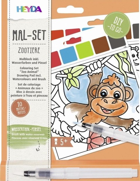 Malowanka wodna - ZOO