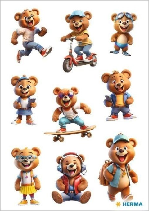 Naklejka Decor miśki