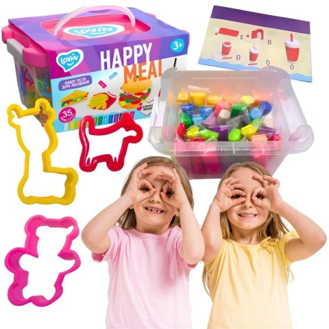 Zestaw kreatywny ciastolina Happy Meal