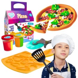 Zestaw kreatywny ciastolina Pizza time