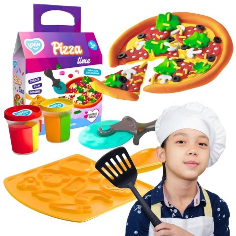 Zestaw kreatywny ciastolina Pizza time