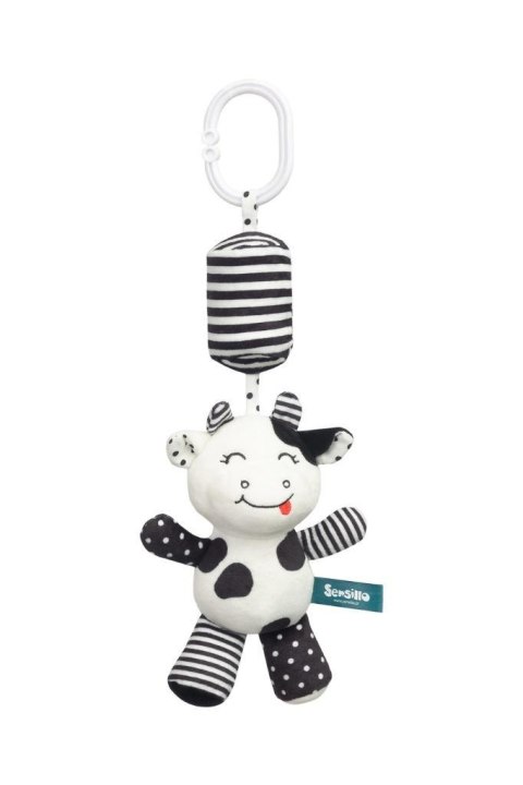 Black&White Zawieszka do wózka Krówka