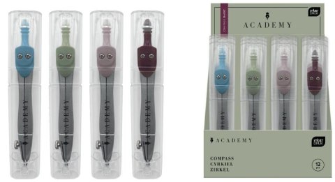 Cyrkiel w etui Basic Academy (12szt)