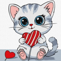 Malowanie po numerach - Słodkie Kids