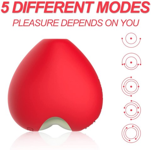 STYMULATOR ŁECHTACZKI HEART CHIARA MOKKO TOYS 31-0030