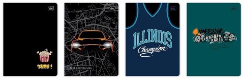 Zeszyt A5/32K 3kol linia 70g UV Boys mix (10szt)