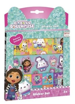 Zestaw naklejek Koci Domek Gabi
