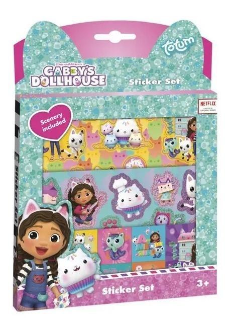Zestaw naklejek Koci Domek Gabi