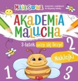 Akademia malucha. 3latek uczy się liczyć