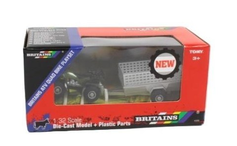 Britains Quad z przyczepą TOMY