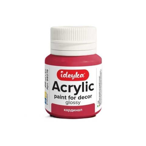 Farba akrylowa Kardynał 20ml
