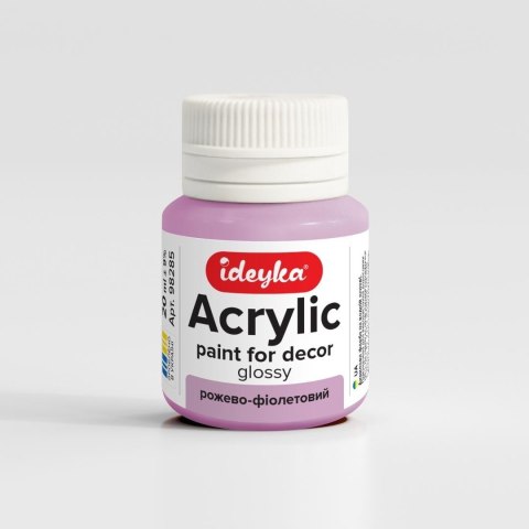 Farba akrylowa Różowy i fioletowy 20ml