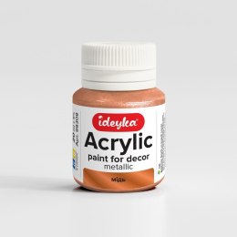 Farba akrylowa metaliczna Miedź 20ml