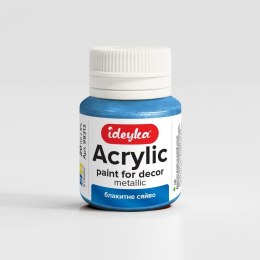 Farba akrylowa metaliczna Niebieski połysk 20m