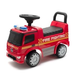 Jeździk Mercedes Straż pożarna czerwony dźwięk