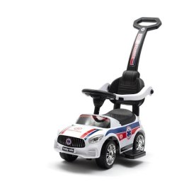 Jeździk z rączką Ambulance biały dźwięk