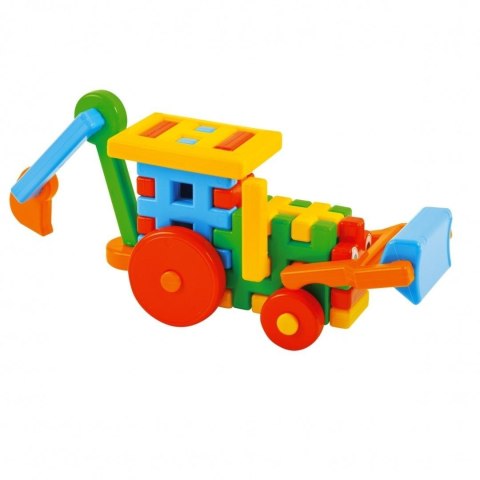 Klocki konstrukcyjne Koparka