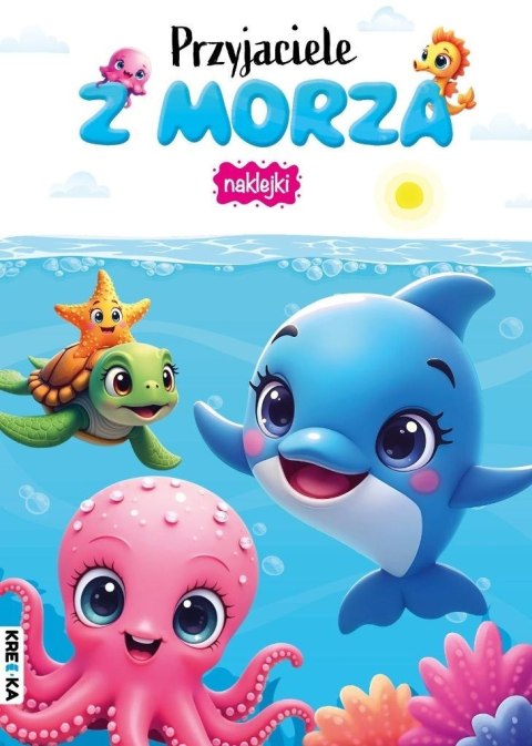 Kolorowanka z naklejkami - Przyjaciele z morza