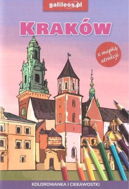 Kraków - kolorowanka