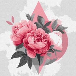 Malowanie po numerach - Geometryczne kształty