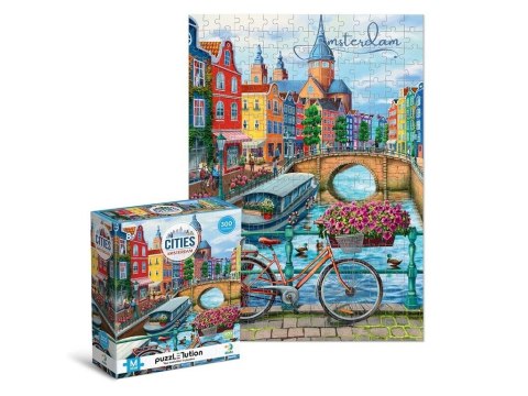 Puzzle 300 Easy-M Cities Amsterdam