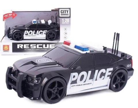 Radiowóz światło i dźwięk