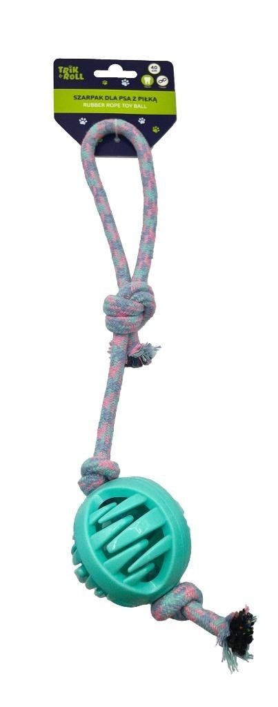 Szarpak dla Psa z piłką 40cm