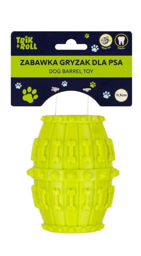 Zabawka gryzak dla Psa 11,5cm zielony