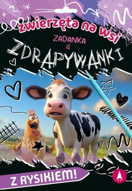 Zadanka & zdrapywanki. Zwierzęta na wsi