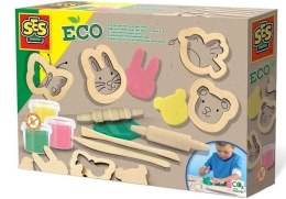 Ciasto masa +drewniana akcesoria