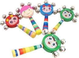 Grzechotka drewniana