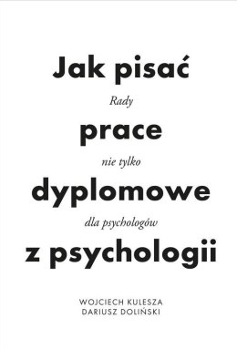 Jak pisać prace dyplomowe z psychologii