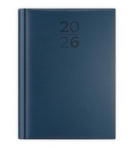 Kalendarz 2026 A5 dzienny print niebieski
