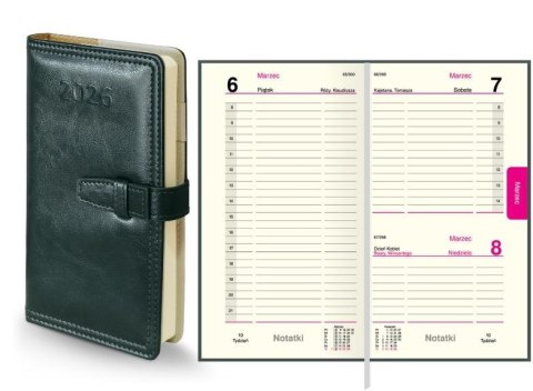Kalendarz 2026 książkowy Organizer dzienny