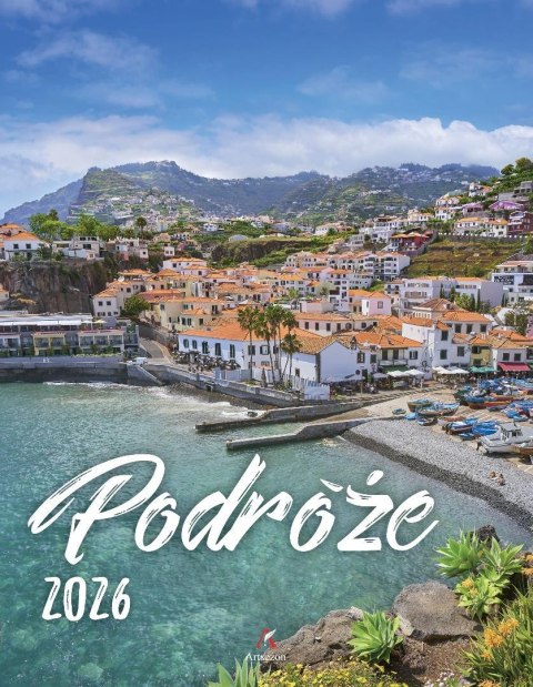 Kalendarz 2026 wieloplanszowy 34x44cm Podróże
