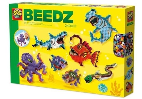 Koraliki do prasowania Morskie stworzenia 2400szt