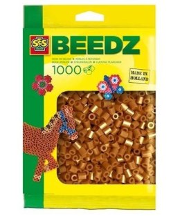 Koraliki do prasowania brązowe 1000szt