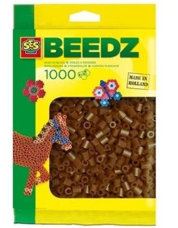 Koraliki do prasowania ciemnobrązowe 1000szt