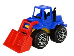 Ładowacz czołowy 30cm niebiesko-czerwony