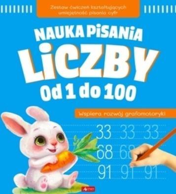 Nauka pisania. Liczby od 1 do 100