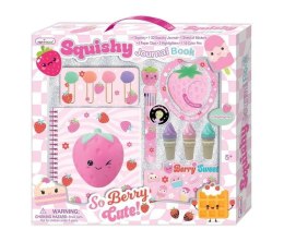 Pamiętnik na spirlali 3D Truskawka