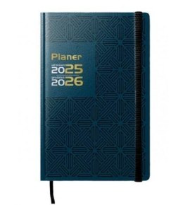 Planer 2025/2026 A5 tygodniowy granatowy
