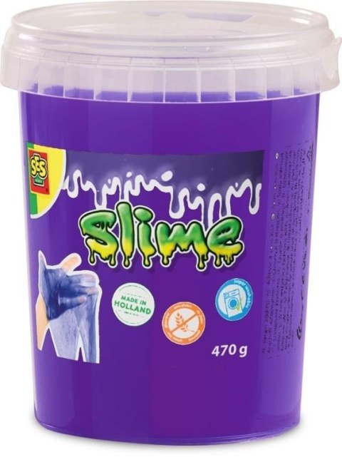 Slime fioletowy brokat 470g