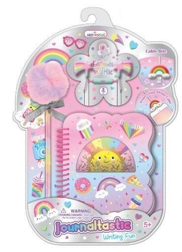 Słuchawki+kołozeszyt+długopis Słoneczko