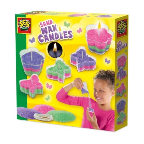 Świece woskowe piaskowe