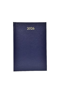 Terminarz 2026 dzienny A5 Divas granatowy